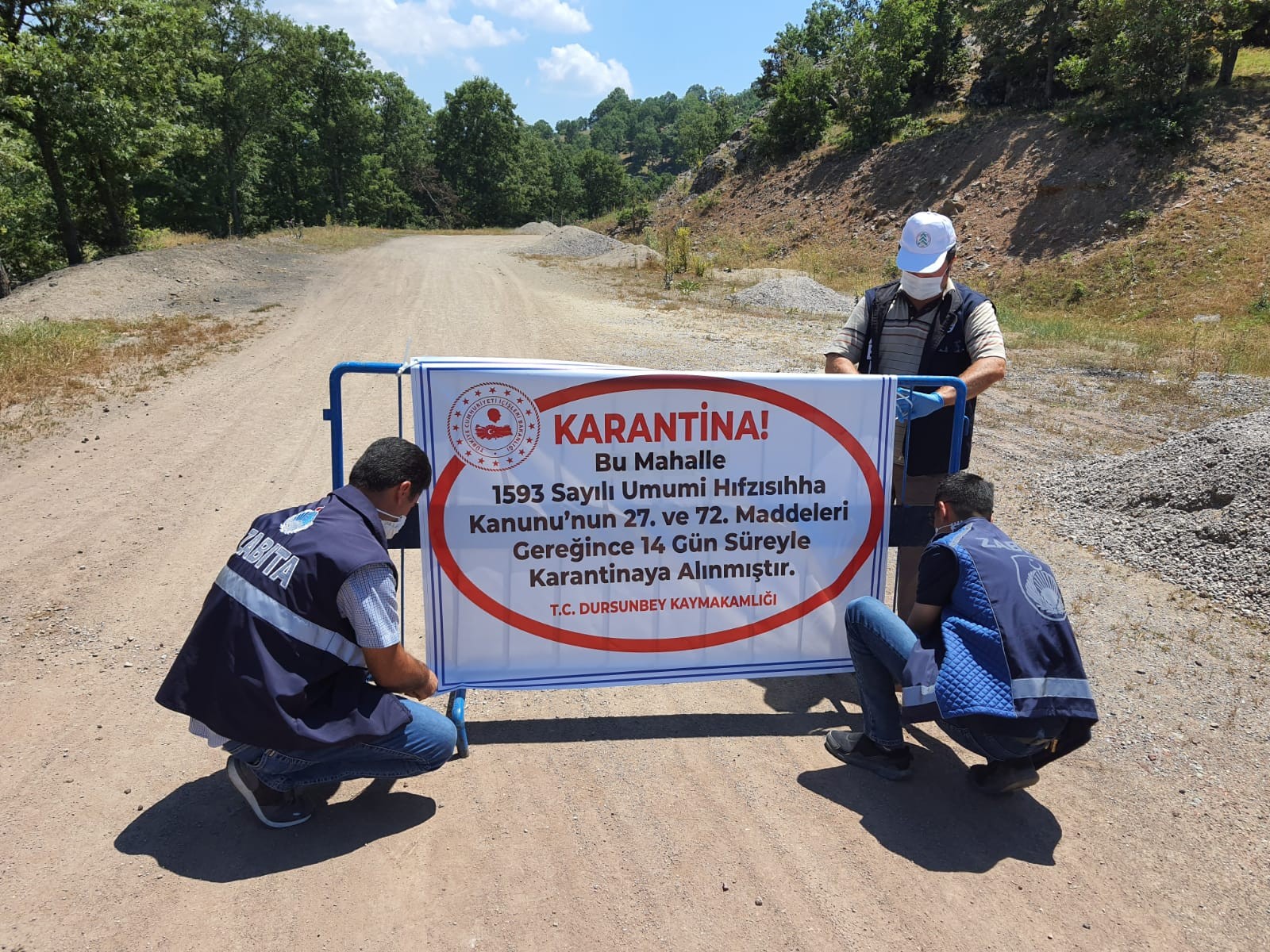 Balıkesir'de vaka sayısında korkutan artış! 150 kişilik mahalle karantinada