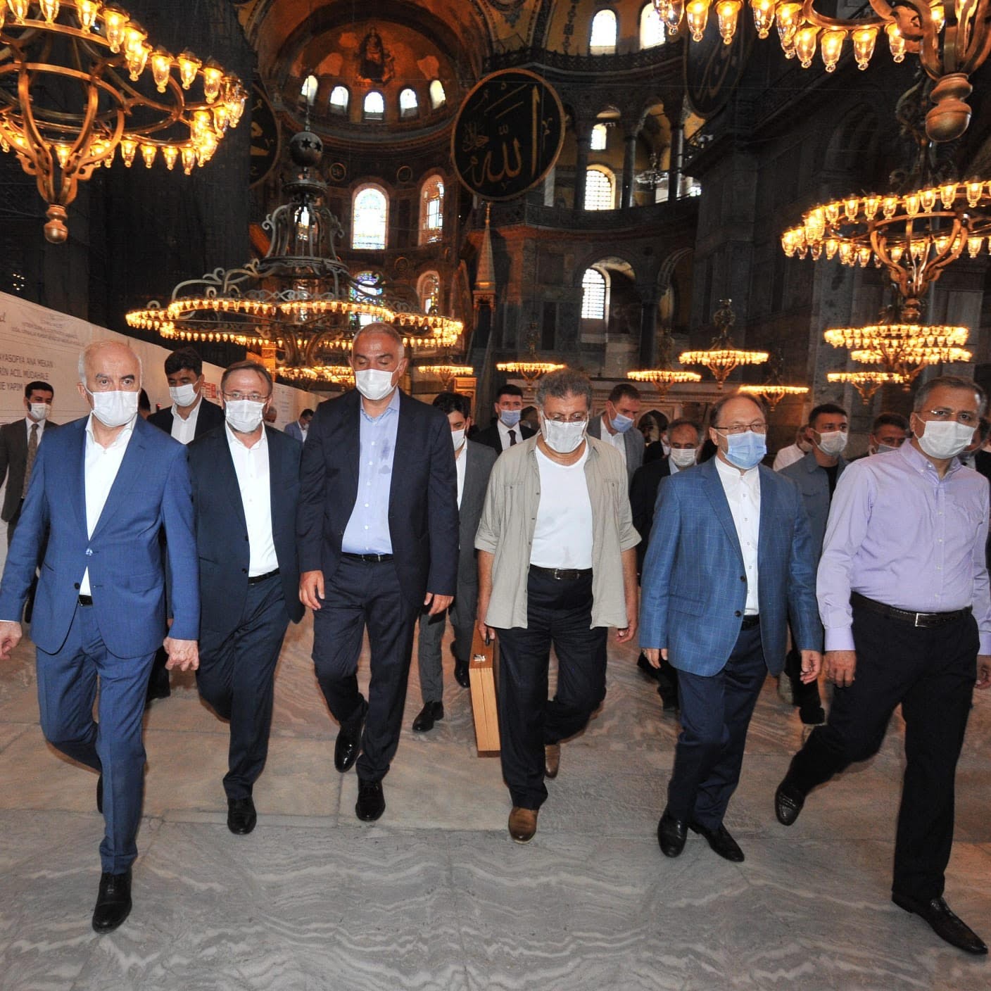 Diyanet Başkanı Erbaş açıkladı! Ayasofya'da ilk namazın kılınacağı tarih belli oldu