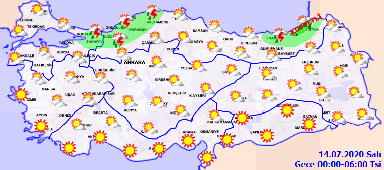 İstanbul hava durumu nasıl olacak? 13 Temmuz Pazartesi