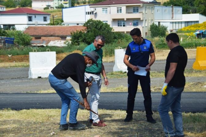 Kurban satış noktasında hazırlıklar tamamlandı