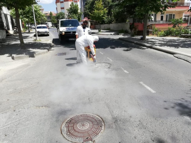 Larva mücadelesi dört aydır hız kesmeden devam ediyor