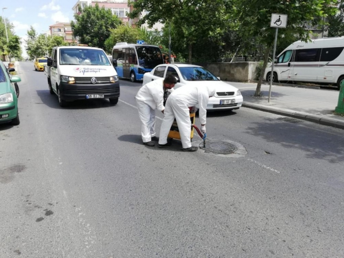 Larva mücadelesi dört aydır hız kesmeden devam ediyor