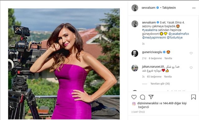 Yasak Elma ne zaman başlayacak? Şevval Sam sosyal medya hesabından duyurdu!