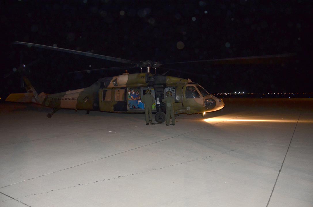 Askeri uçaklar Ankara ve Malatya'ya organ taşıdı