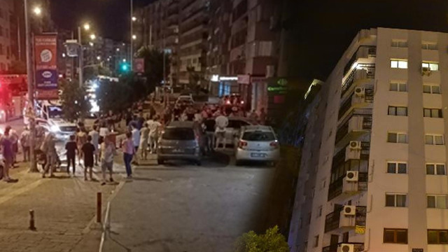 Depremde paniğiyle 7.kattan aşağı atladı!