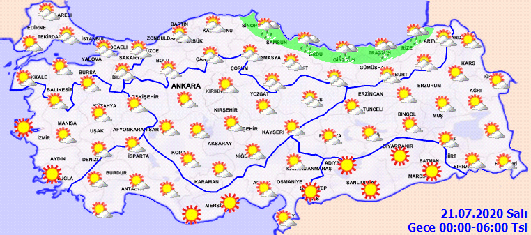 Meteoroloji'den gök gürültülü sağanak yağış uyarısı!