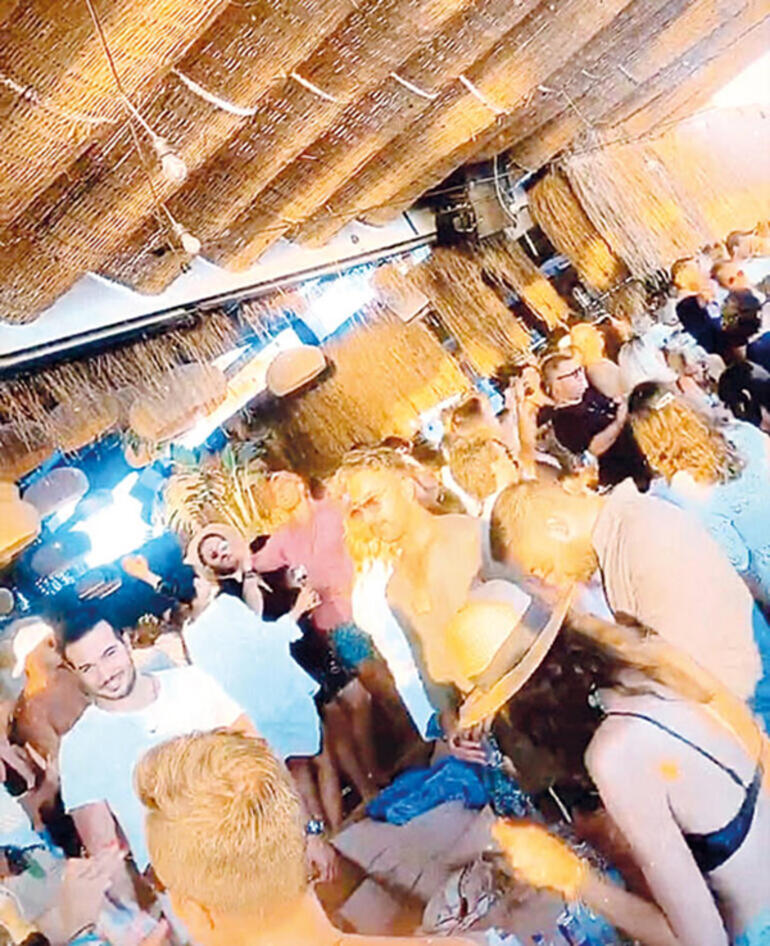 Eğlendiği mekanı jandarma bastı!