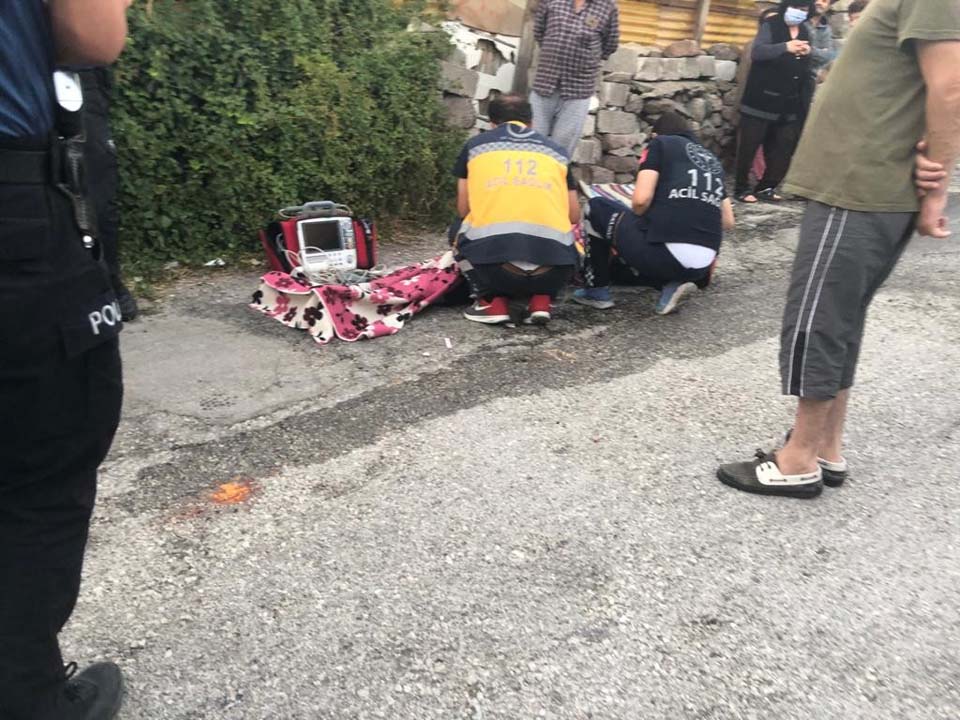 Elektrik kontağından çıkan yangın eşinin hayatına mâl oldu!