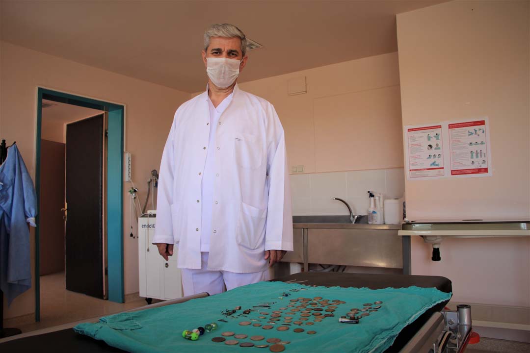 Elazığ'da son iki yılda çocukların midesinden çıkanlar görenleri şaşırttı!