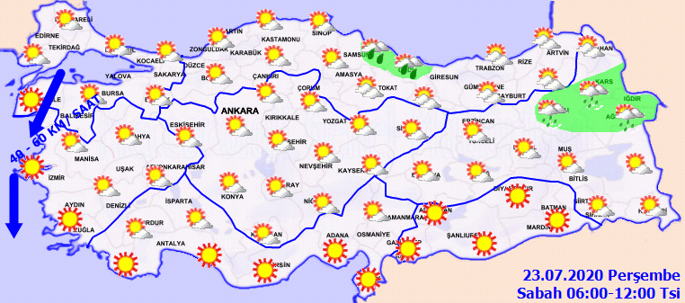 Meteorolojiden o bölgeler için kritik uyarı! Gök gürültülü sağanak yağışlar görülecek