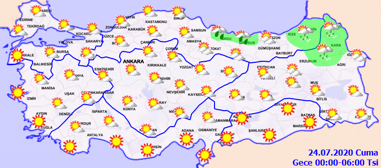 Meteorolojiden o bölgeler için kritik uyarı! Gök gürültülü sağanak yağışlar görülecek