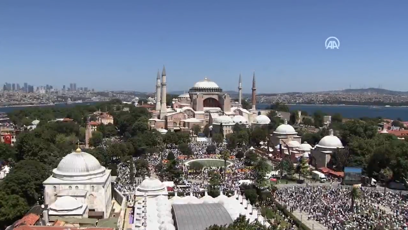 86 yıl sonra bir ilk! Ayasofya Kebir Cami-i Şerifi ibadete açılıyor (CANLI)