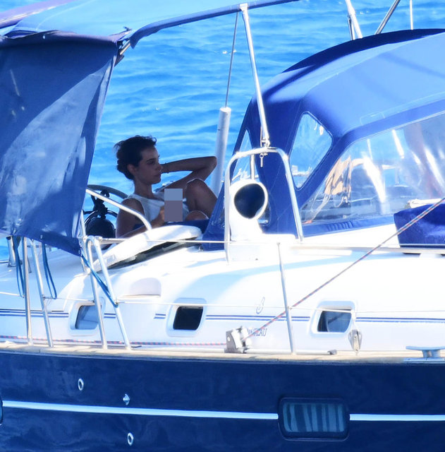 Mehmet Aslantuğ ve Arzum Onan çifti sezonu Bodrum'da açtı!