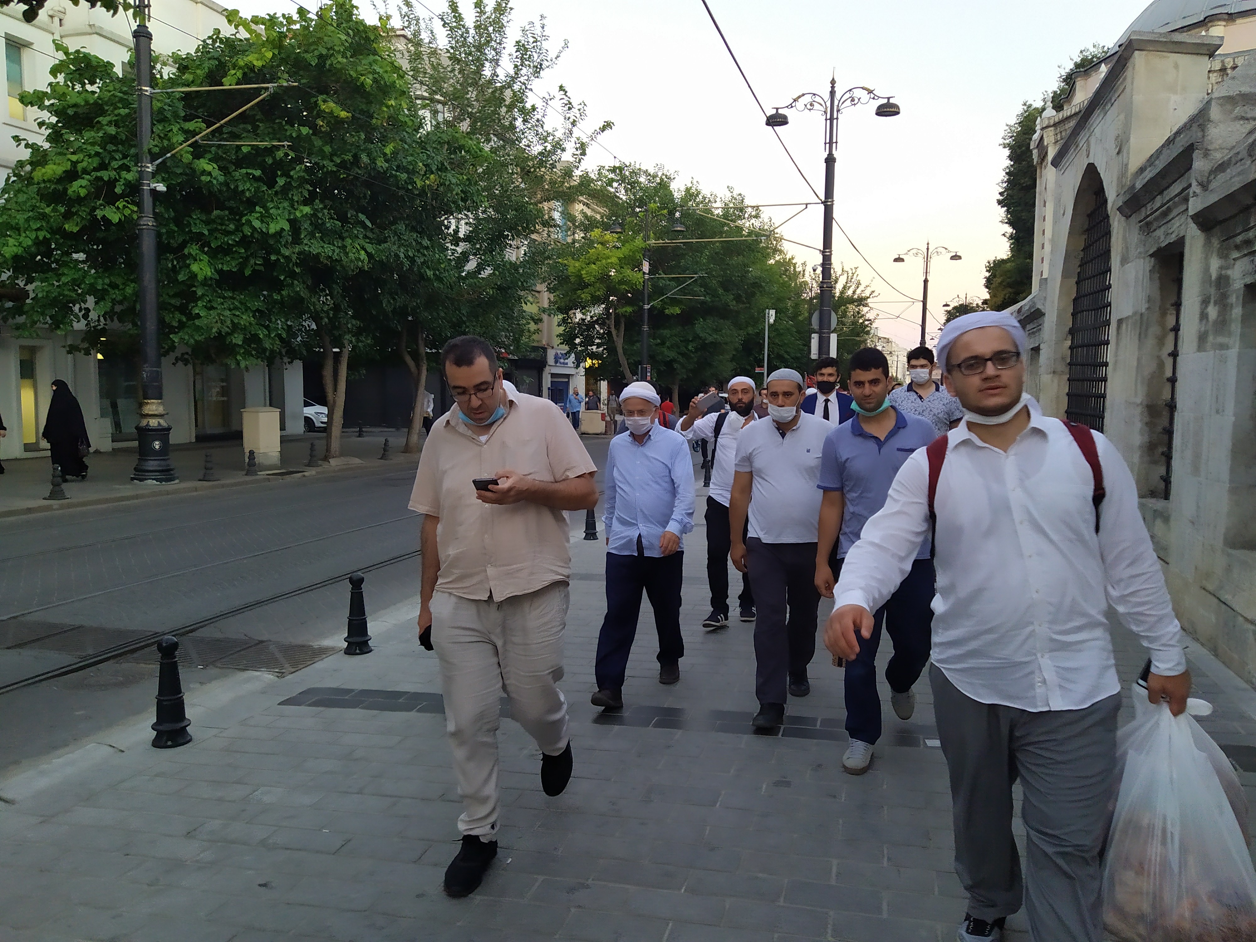 Ayasofya'nın açılışı için vatandaşlar erken saatlerde yola koyuldu!