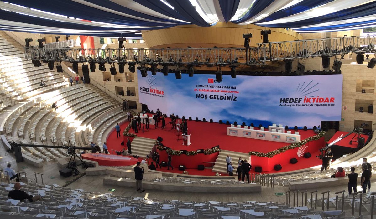 CHP'de kurultay heyecanı bugün başlıyor!