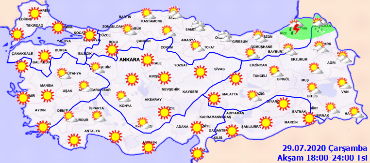 Meteoroloji açıkladı: Sıcaklıklar artacak