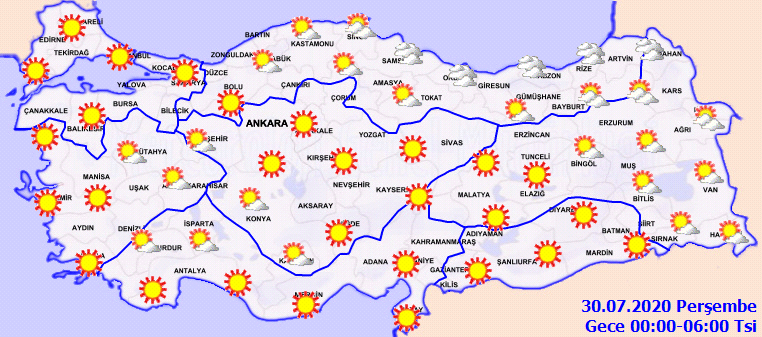 Meteoroloji açıkladı: Sıcaklıklar artacak