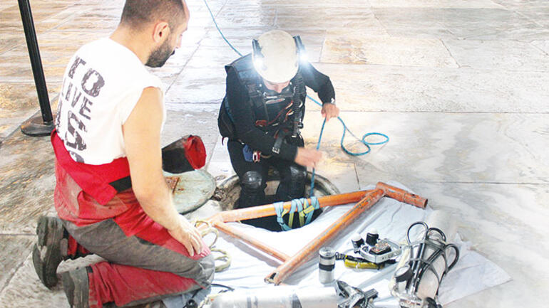 Ayasofya'nın 'gizemli' yeraltı menfezleri 3 boyutlu tarandı