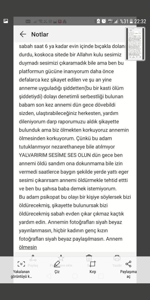 Kızını ve eşini sabaha kadar dövdü! Genç kadın isyan etti!