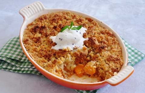 Crumble tarifi nedir? Nasıl yapılır? Kayısılı Crumble malzemeleri