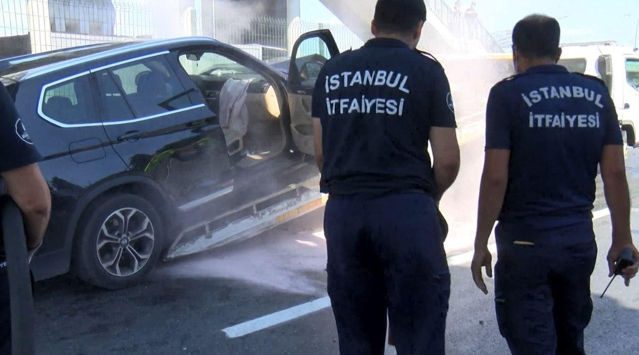 İstanbul'da kaza: Trafik durma noktasına geldi