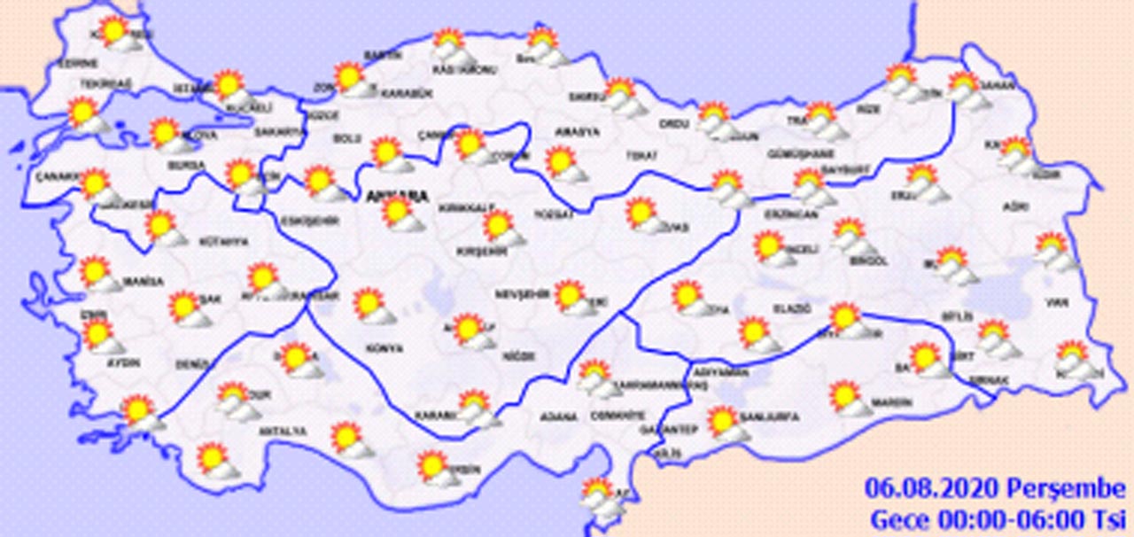 Meteoroloji o illeri uyardı! Sağanak yağış geliyor