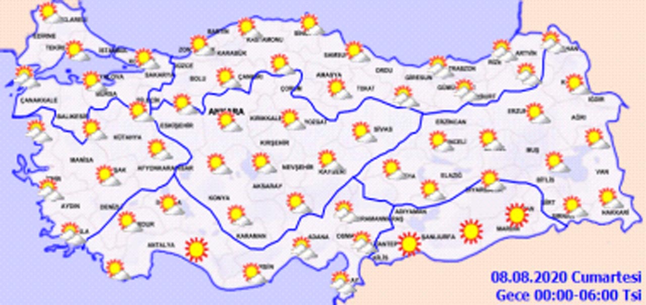 Meteoroloji uyardı! Sağanak yağışlar geliyor