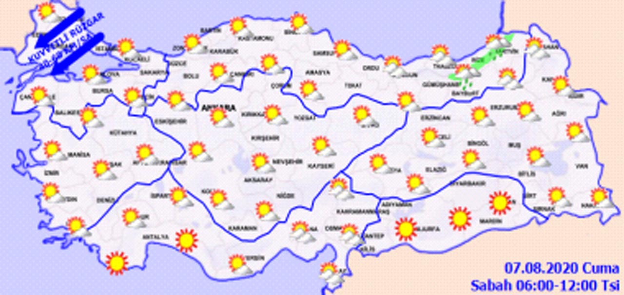 Meteoroloji uyardı! Sağanak yağışlar geliyor