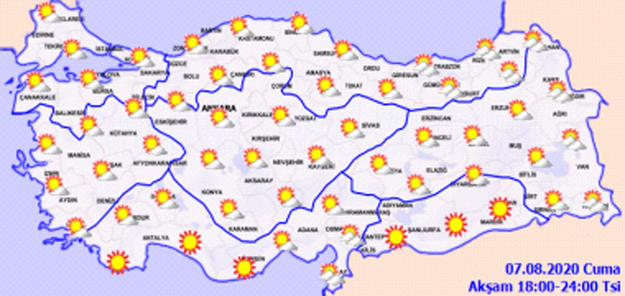 Meteoroloji uyardı! Sağanak yağışlar geliyor