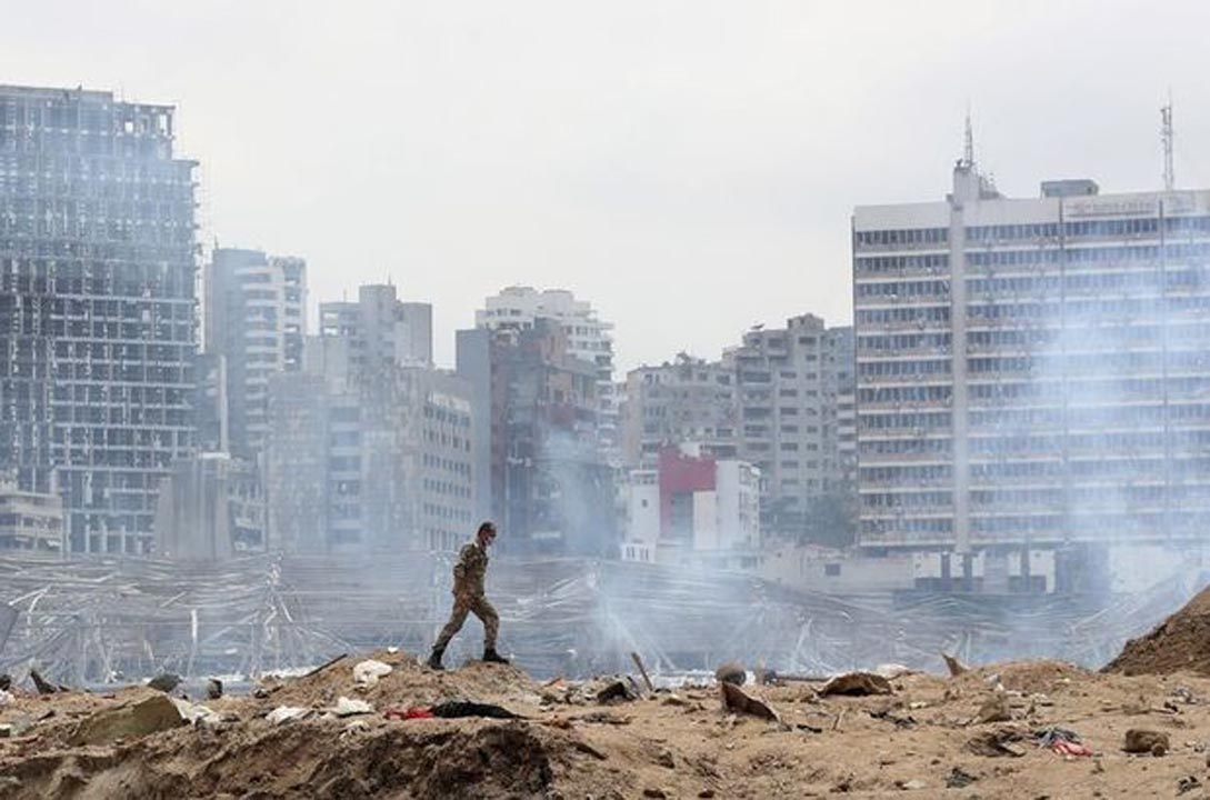 Oktay ve Çavuşoğlu Beyrut'ta: Sonuna kadar yanındayız