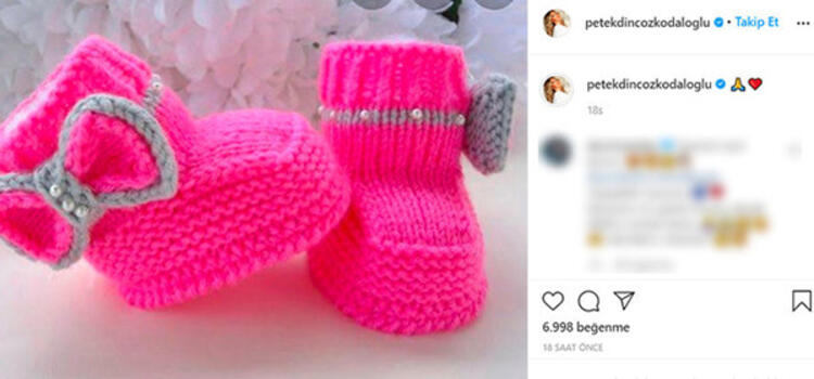 Petek Dinçöz hamile mi? Sosyal medya paylaşımı kafaların karıştırdı!