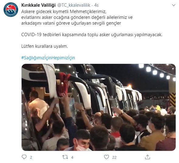 Valilik açıkladı! Toplu asker uğurlamaları yasaklandı