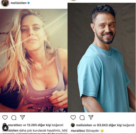 Murat Boz ve Uraz Kaygılaroğlu'nun eski eşi Melis İşiten sevgili mi?