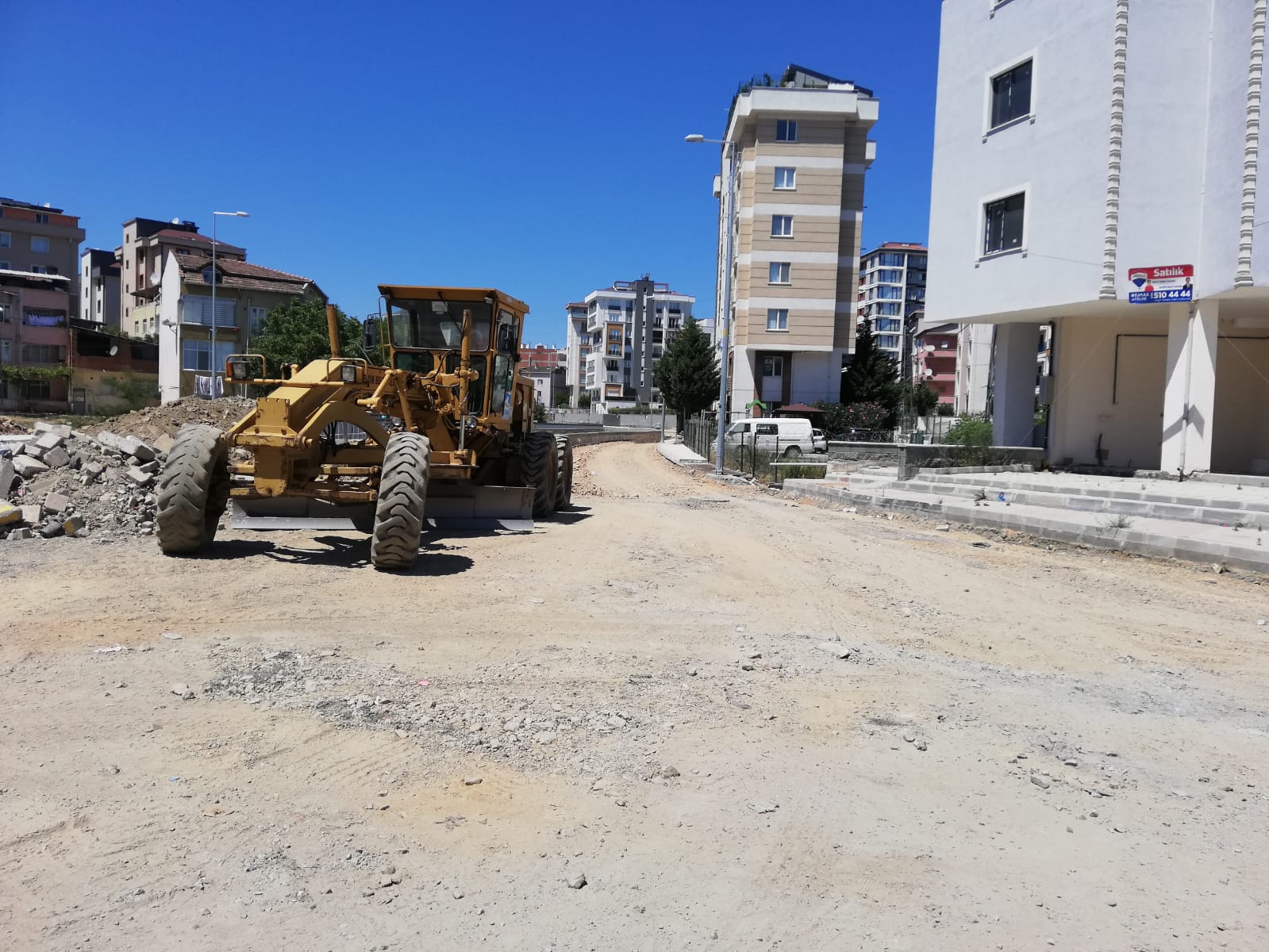 Kurtköy Dere Yolu 3. etabının bitmesi için gün sayıyor!