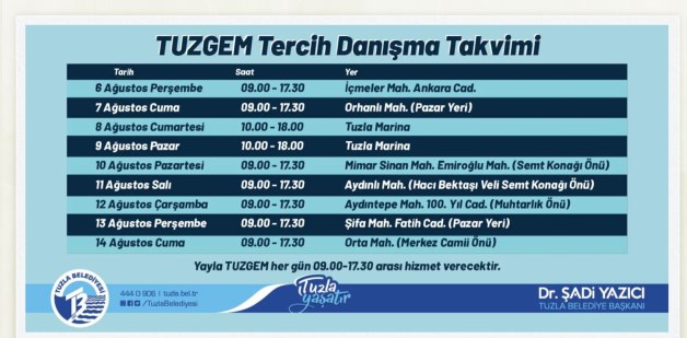 TUZGEM tercih günleri ile öğrencilerin daima yanında!