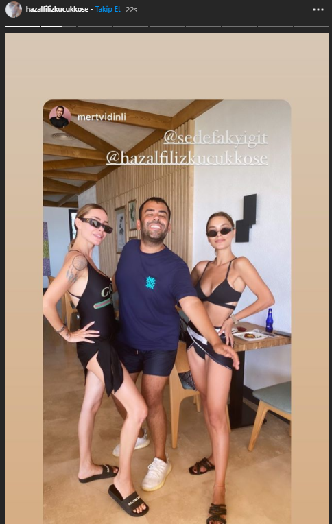 Hazal Filiz Küçükköse detoks kampından paylaştığı videosuyla dikkat çekti!