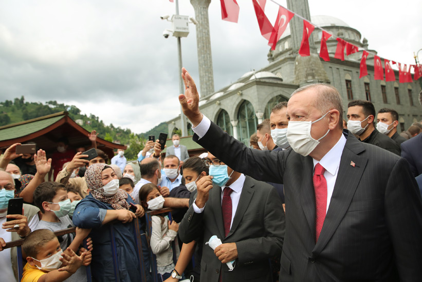 Cumhurbaşkanı Erdoğan Ak Parti Rize İl Teşkilat programında konuştu