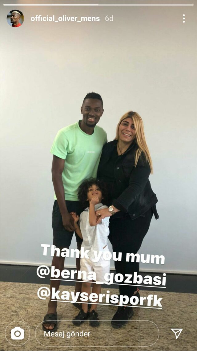 Veda mesajı paylaştı! Beşiktaş, Mensah'ı kadrosuna kattı