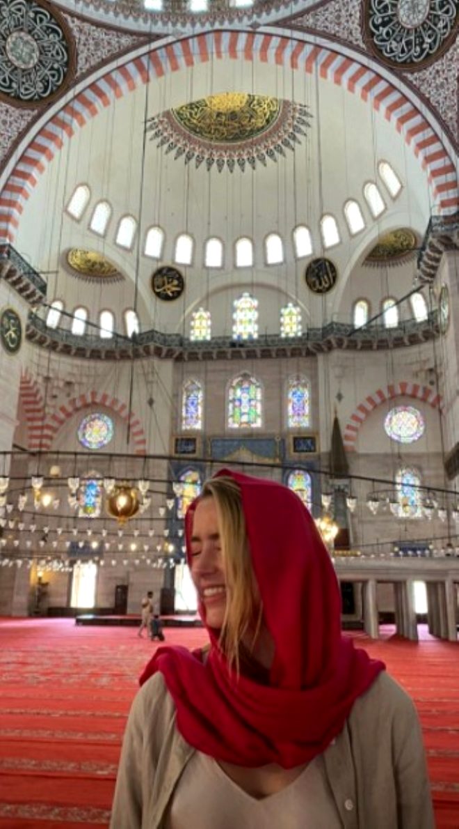 Amber Heard'ın İstanbul hayranlığı: 'Bu muhteşem şehre daha fazla aşık olamazdım"