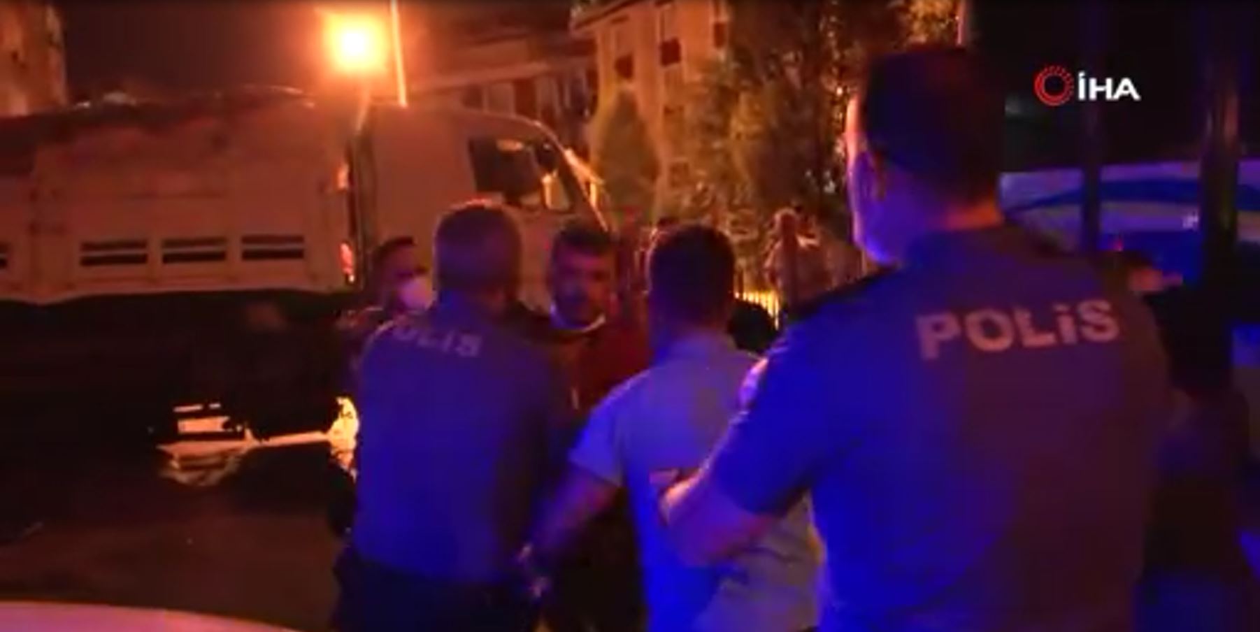 Gaziosmanpaşa'da ilk önce kaza yaptı, sonra gazetecilere saldırdı