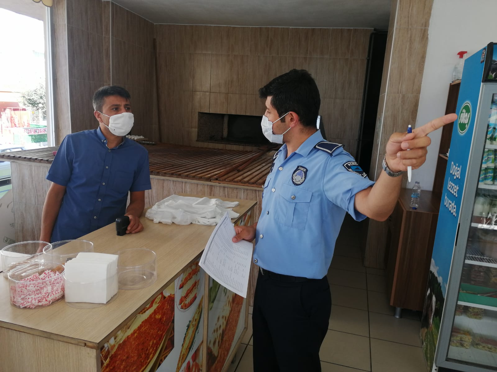 Pendik'te maske ve sosyal mesafe denetimlerine devam ediliyor!