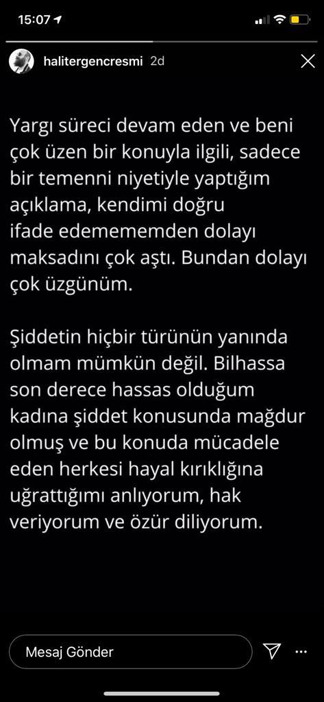 Halit Ergenç tepkilerin ardından özür diledi!