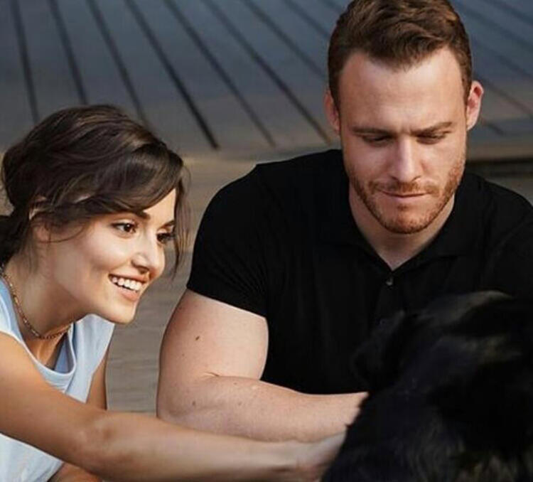 Hande Erçel ve Kerem Bursin iddiaya girdi!