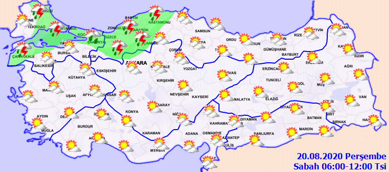 Meteoroloji'den İstanbul'a sağanak yağış uyarısı!
