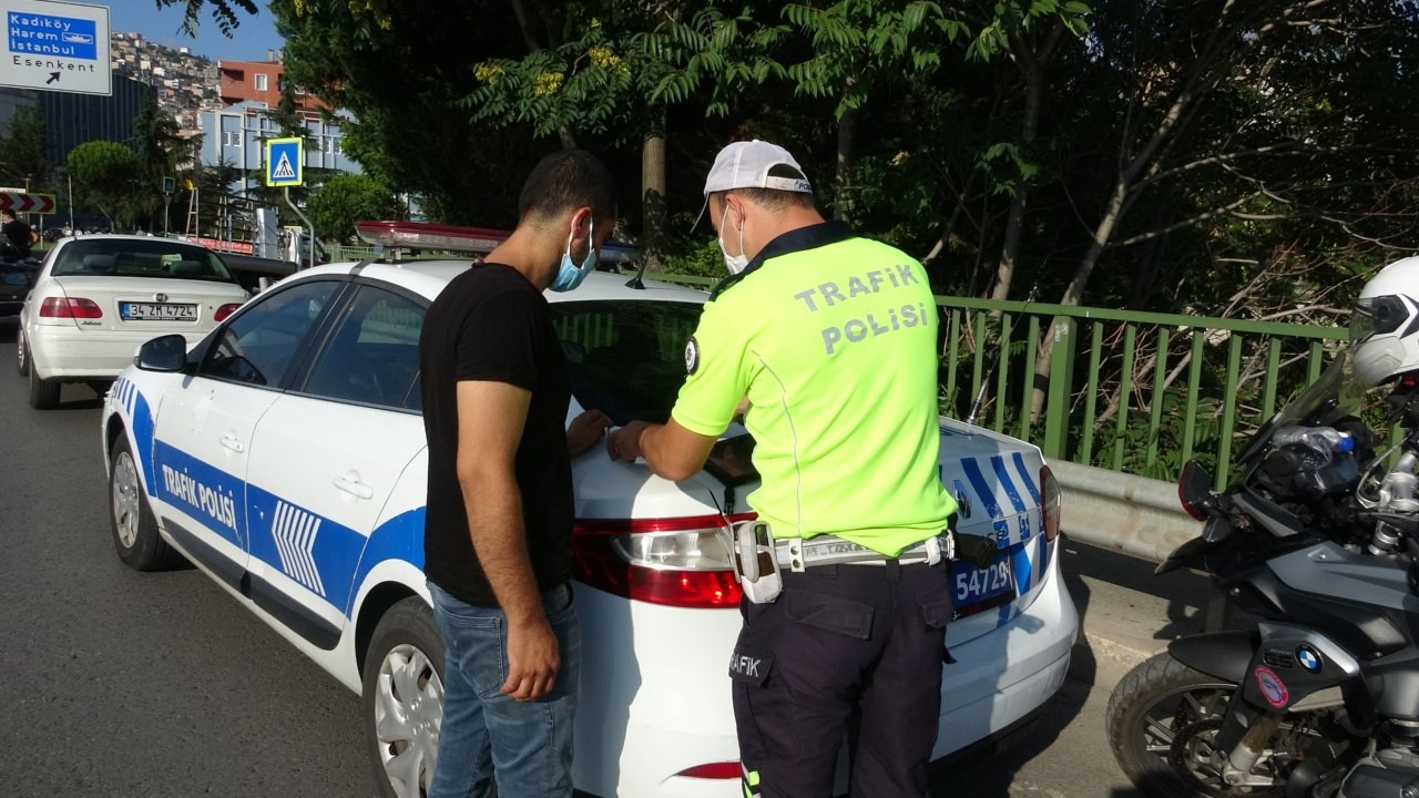Maltepe'de toplu taşıma araçlarında denetim!