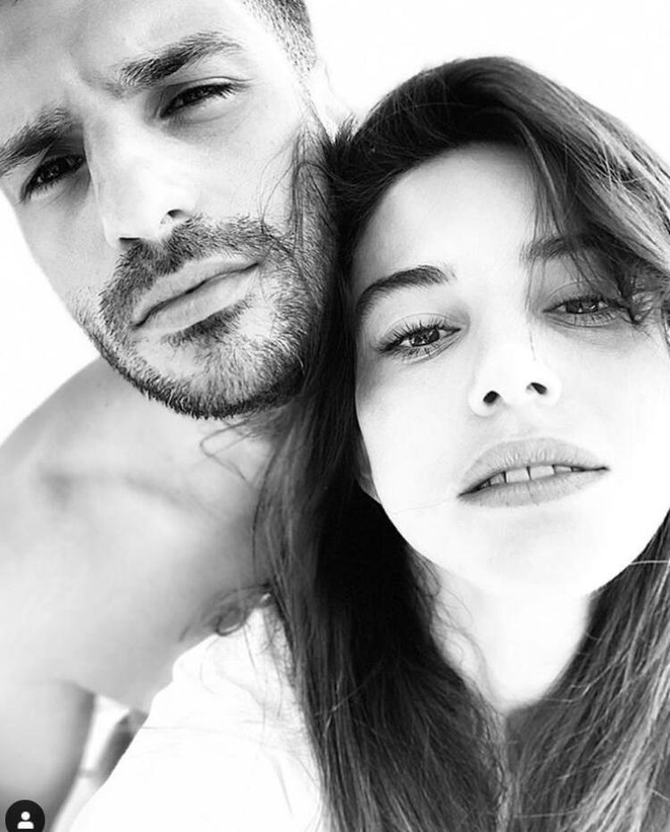 Özge Gürel'den sevgilisi Serkan Çayoğlu'na ilan-ı aşk!