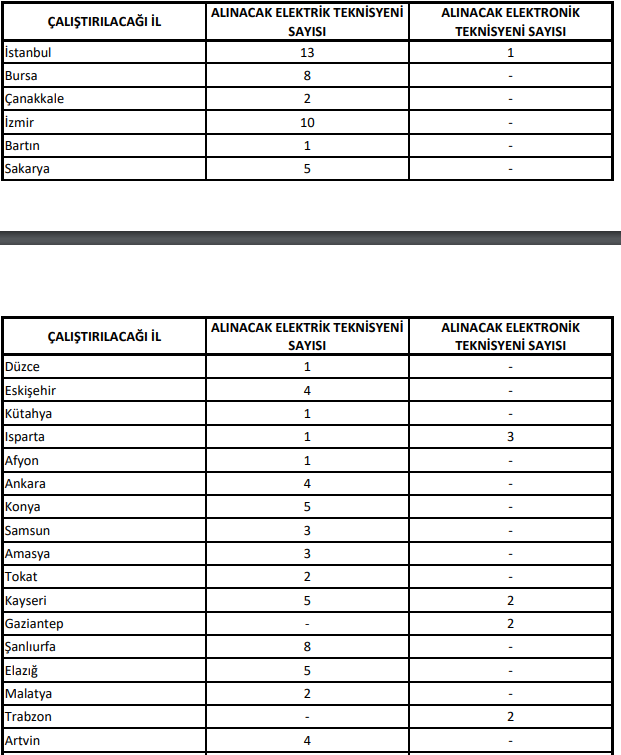 İşsizlere müjde: TEİAŞ, KPSS'siz personel alımına başladı