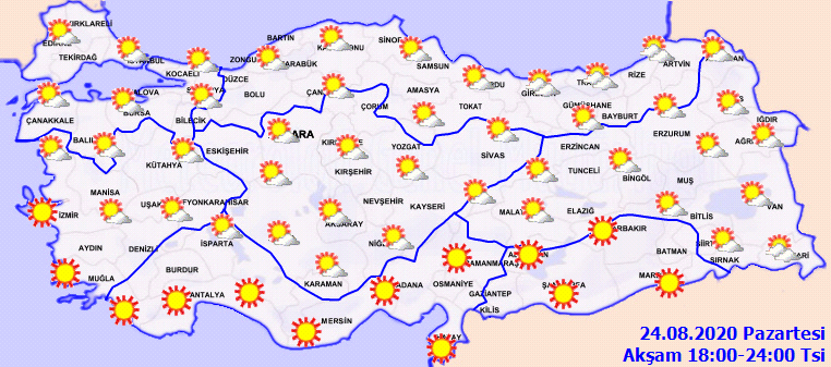 Meteoroloji açıkladı: Hava sıcaklıkları artıyor!