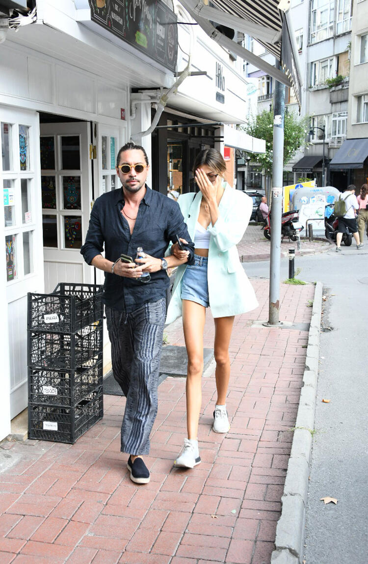 Şevval Şahin ve sevgilisi Marcus Aral maskesiz yakalandı