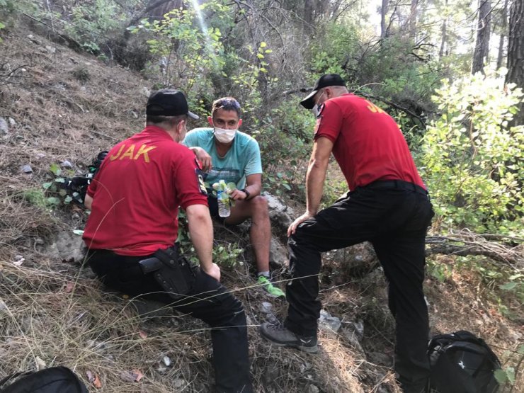 Heryerde aranan Ukraynalı turist, saatler saat sonra bulundu
